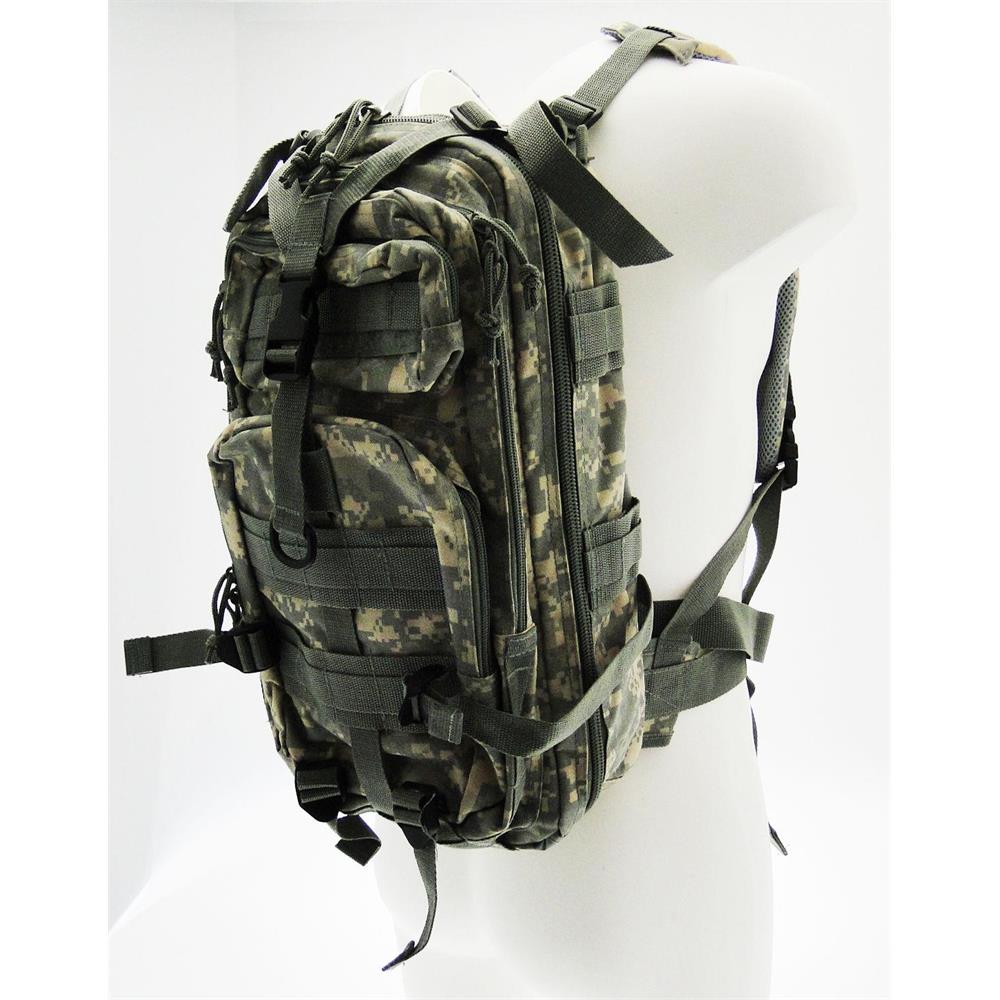 Zaino Tattico Militare BOMTURN 27L – Impermeabile, Sopravvivenza, Bug Out Bag – Nero, Tessuto Oxford Spesso - 4