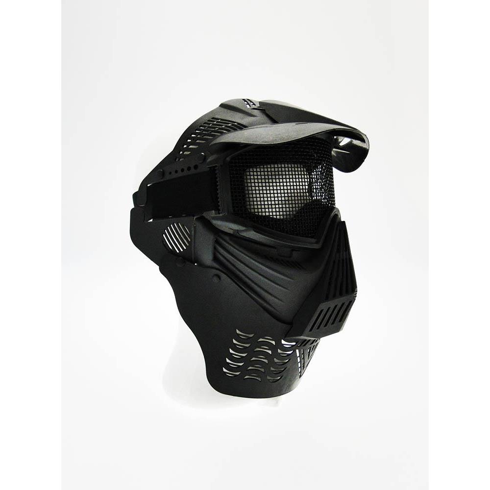 Maschera softair protezione totale nera + collo Dispositivi protezione -  Antica Porta del Titano: armeria a San Marino e softair shop online
