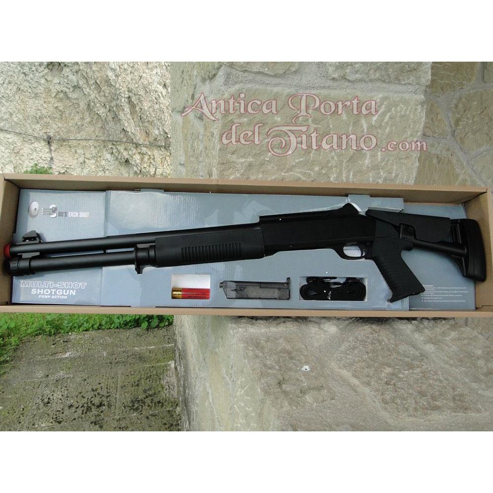 Fucile a pompa Double Eagle M56DL pesante con molla rinforzata Molla -  Antica Porta del Titano: armeria a San Marino e softair shop online