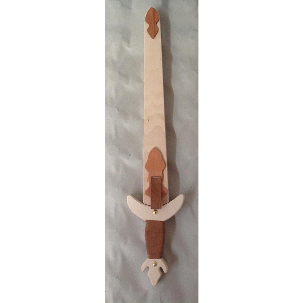 Spada medievale in legno per esercitarsi