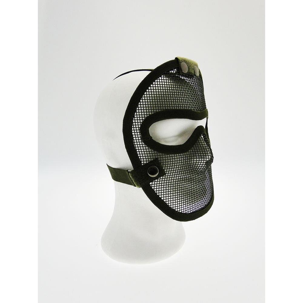 Maschera softair protezione totale verde + collo Dispositivi protezione - Antica  Porta del Titano: armeria a San Marino e softair shop online