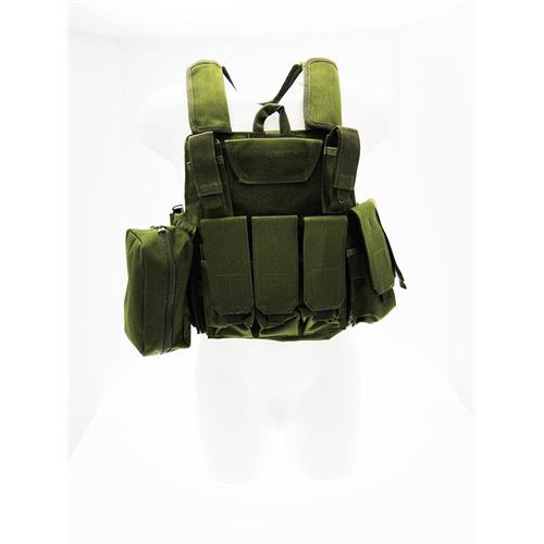 giubbotto-corpetto-c-i-r-a-s-imbottito-10-tasche-verde