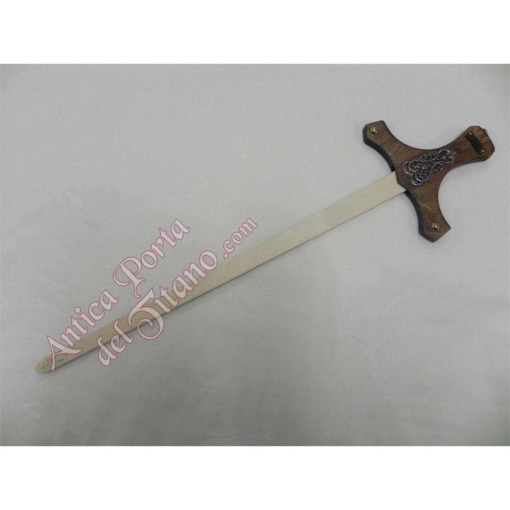 Spada da cavaliere in legno per bambini, spada di legno, arma giocattolo | Battle-Merchant