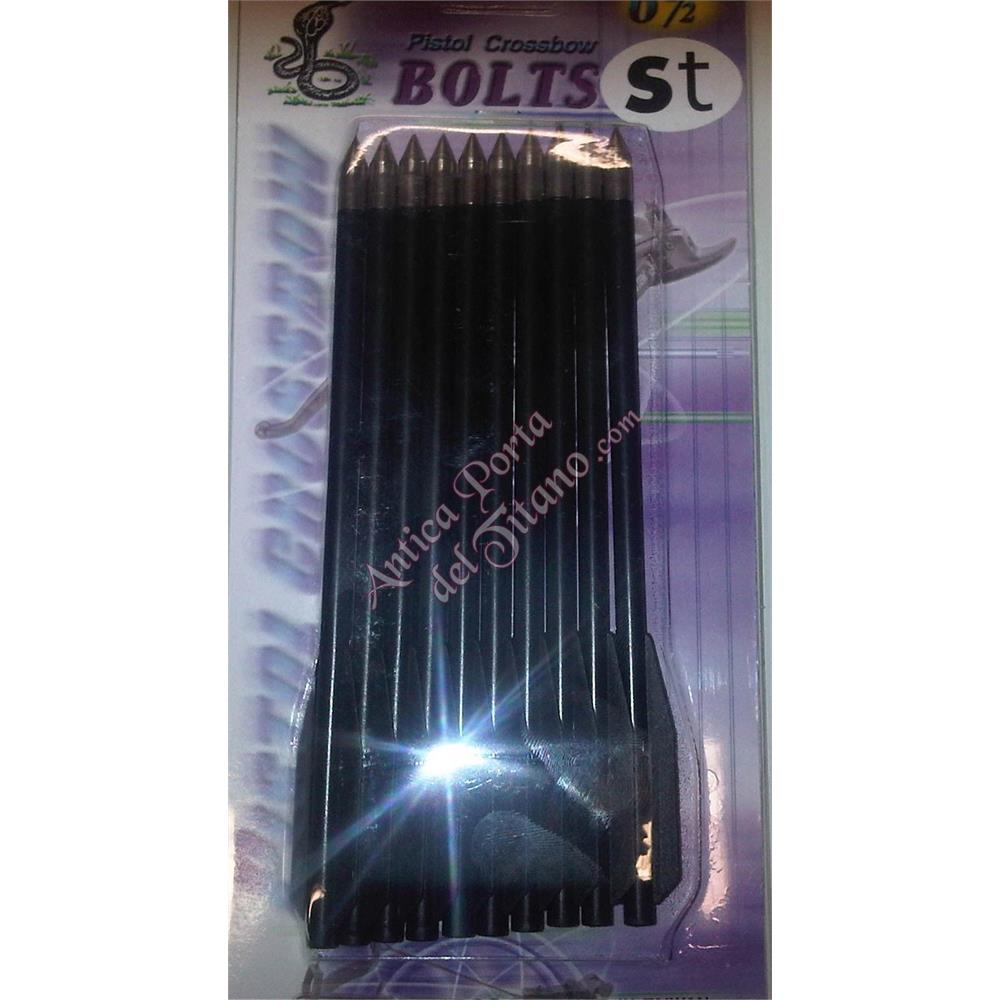 Shop SoftAir 12 Frecce Per Balestra - In ABS E Metallo, Colorate, Per Tiro A Bersaglio, 16 Cm - Foto 9