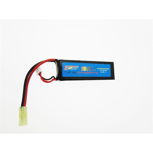 pacco-batteria-lipo-litio-30-c-1600-mah-7-4-v