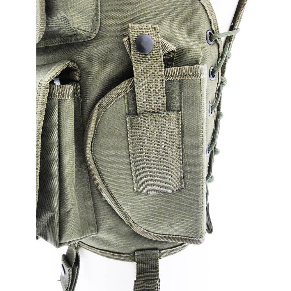 Giubbotto Corpetto Tattico Vegetato Surplus 8 tasche M.O.L.L.E Royal Giubbotto Corpetto Tattico Vegetato Surplus 8 tasche M.O.L.L.E Royal