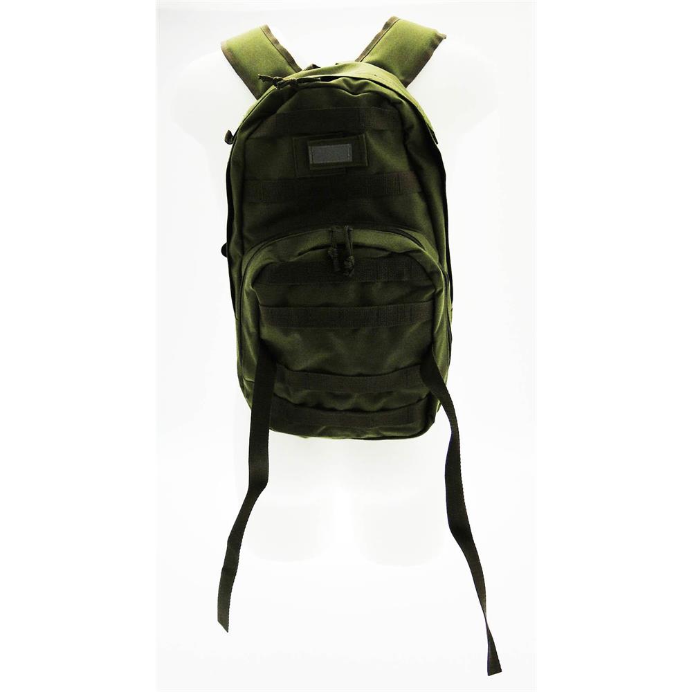 BOMTURN Zaino Tattico Militare 27L Impermeabile - Morbido E Robusto Per Sopravvivenza, Trekking, Caccia - Colore Nero