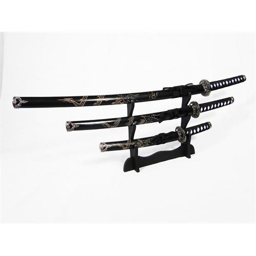 set-dragon-nero-con-intagli-eseguiti-a-mano-katana-wakizashi-e-tanto