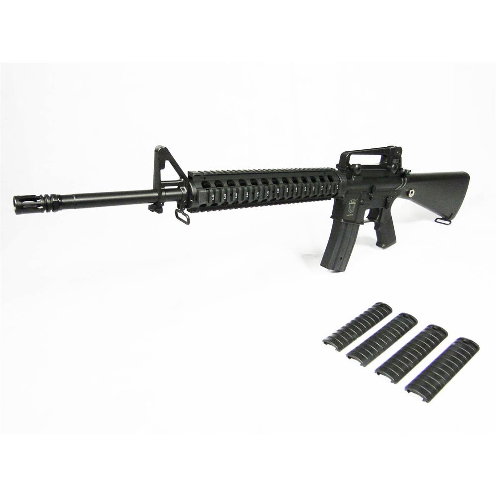 Fucile elettrico professionale M16 A4 COMMANDO RIS Heavy Model Golden ...