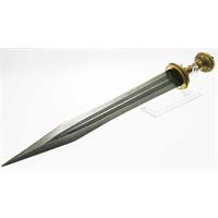 Gladio romano Giulio Cesare, con fodero, Marto, 71 cm – REGES Larp