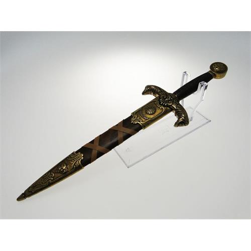 pugnale-king-arthur-re-art-marrone-con-fodero-decorato