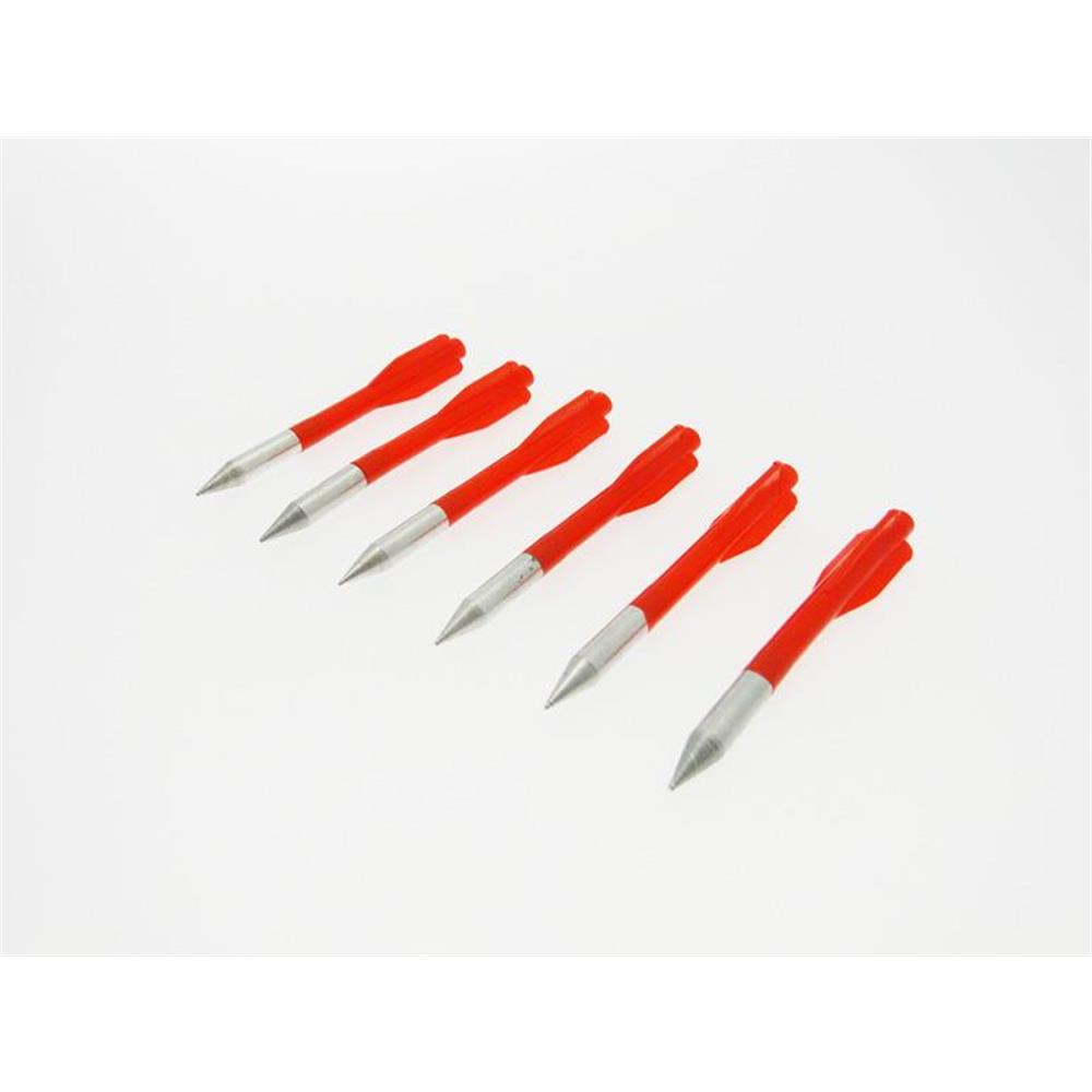Frecce Per Balestra In Alluminio 6.5mm &ndash; 50-80 Libbre, 36 Pezzi, Colore Arancione &ndash; Caccia