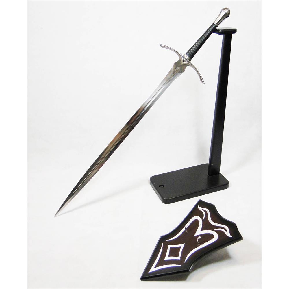 Glamdring - spada di Gandalf con pannello espositivo Lord of the Rings - Signore  degli Anelli - Antica Porta del Titano: armeria a San Marino e softair shop  online