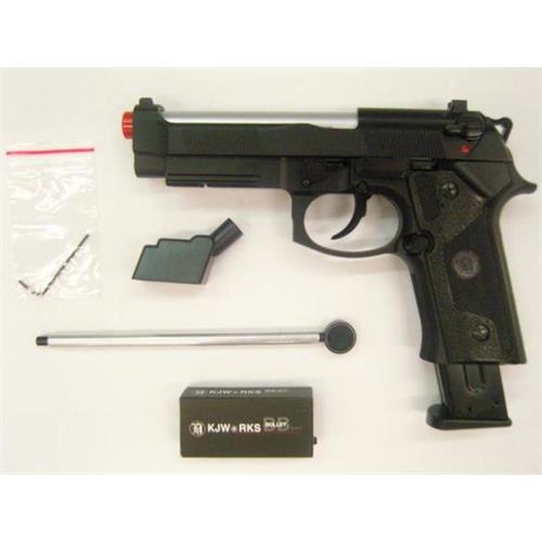pistola-gas-scarrellante-m92-elite-kjworks-canna-silver