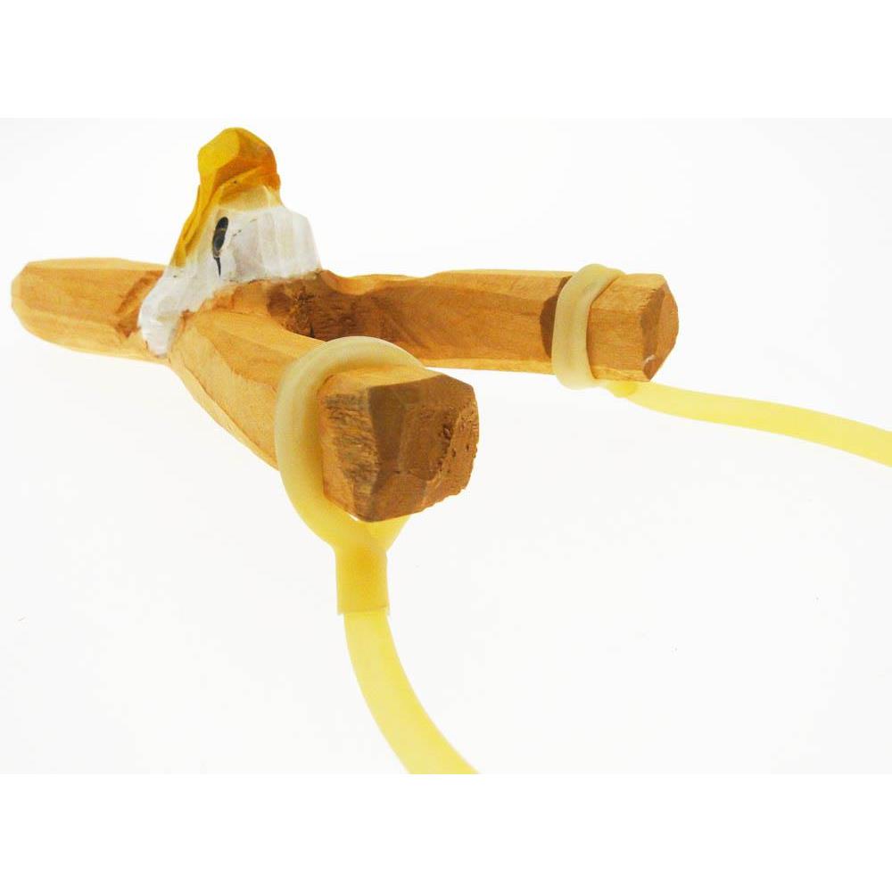 Idea regalo con fionda in legno, set di fionda con palline