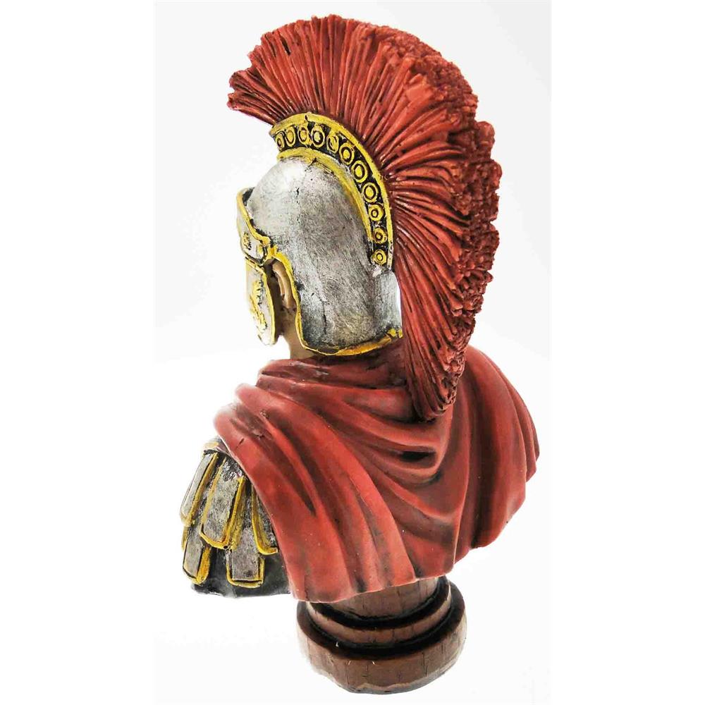 Busto di Centurione Romano con Elmo 16 cm x 10 cm