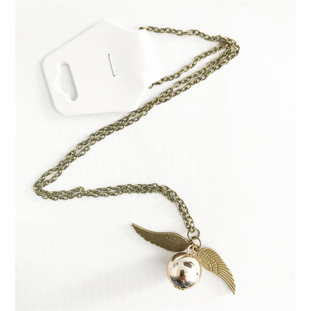 Collana Always Harry Potter - Ciondolo Con Scritta Doni Della Morte Piton Serpeverde Argento