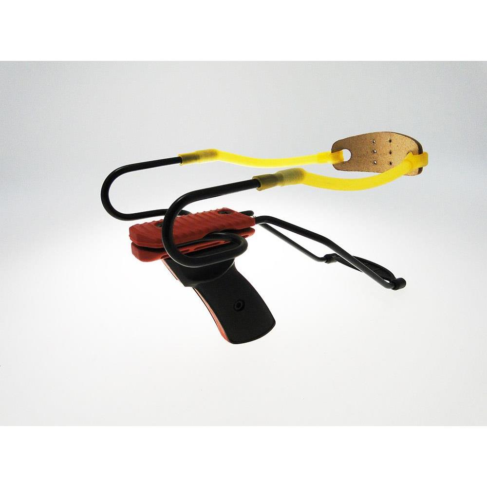 MAJESTY FOREST ® Profi Steinschleuder Set Black, Zwille mit Tasche und Zubehör e