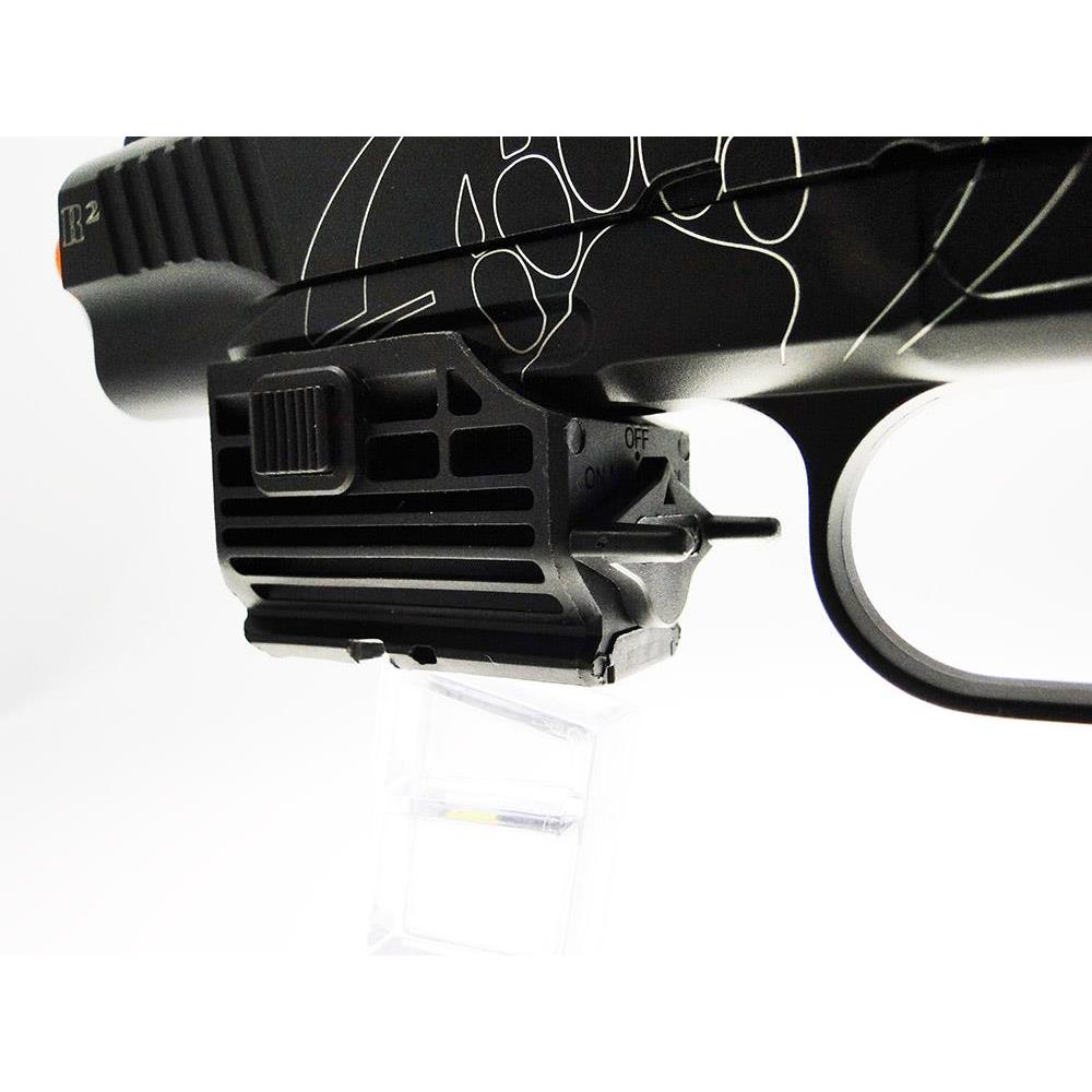 Puntatore laser professionale per pistole e armi softair e vere con slitte  da 22 mm ottiche puntatori torce softair laser VARIE
