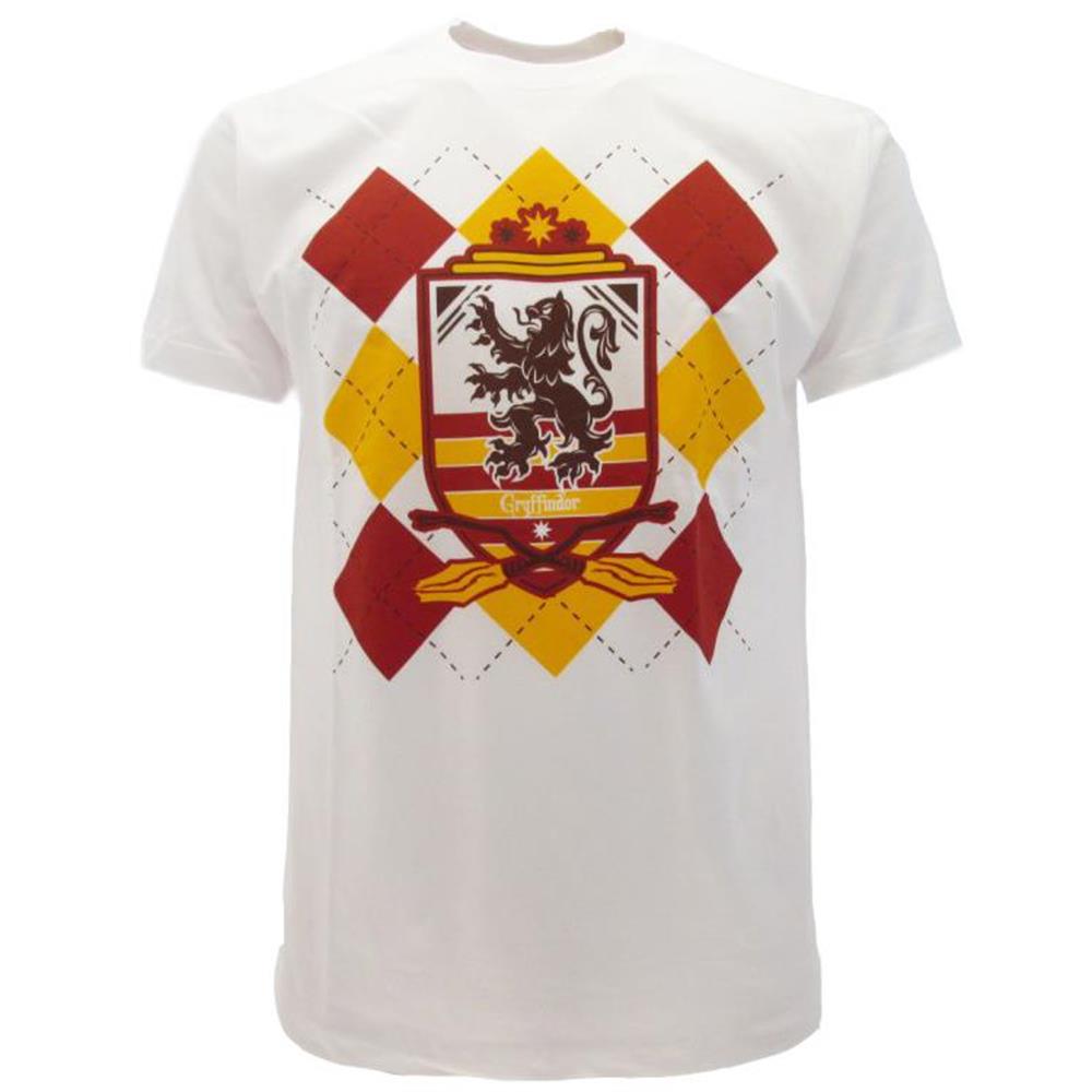 T-shirt Harry Potter stemma della casa di Grifondoro Gryffindor bianca S  Harry Potter - Antica Porta del Titano: armeria a San Marino e softair shop  online