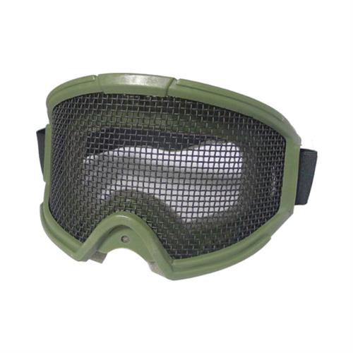 maschera-con-rete-metallica-softair-snow-rete-verde