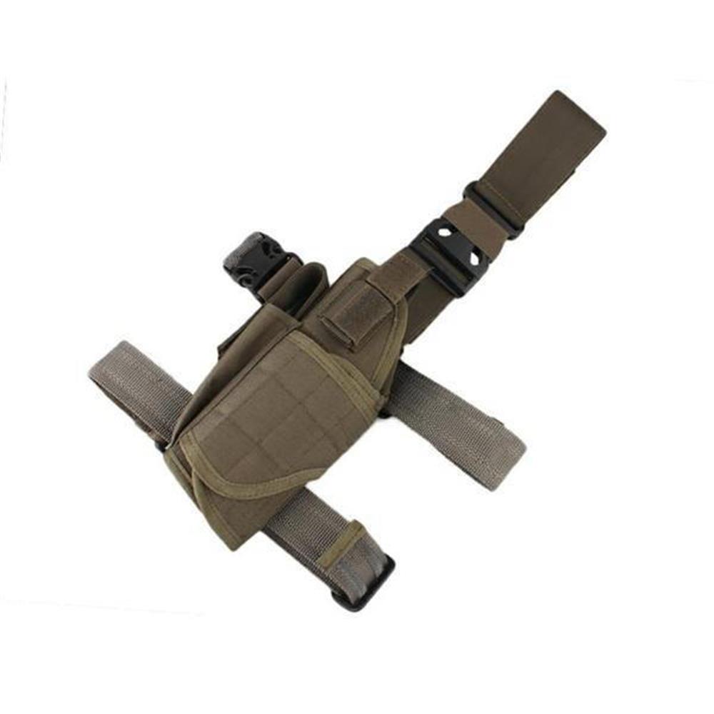 Fondina Tattica Universale In Nylon Per Pistola - Porta Cintura IWB/OWB, Ambidestra, Livello 1, Nera
