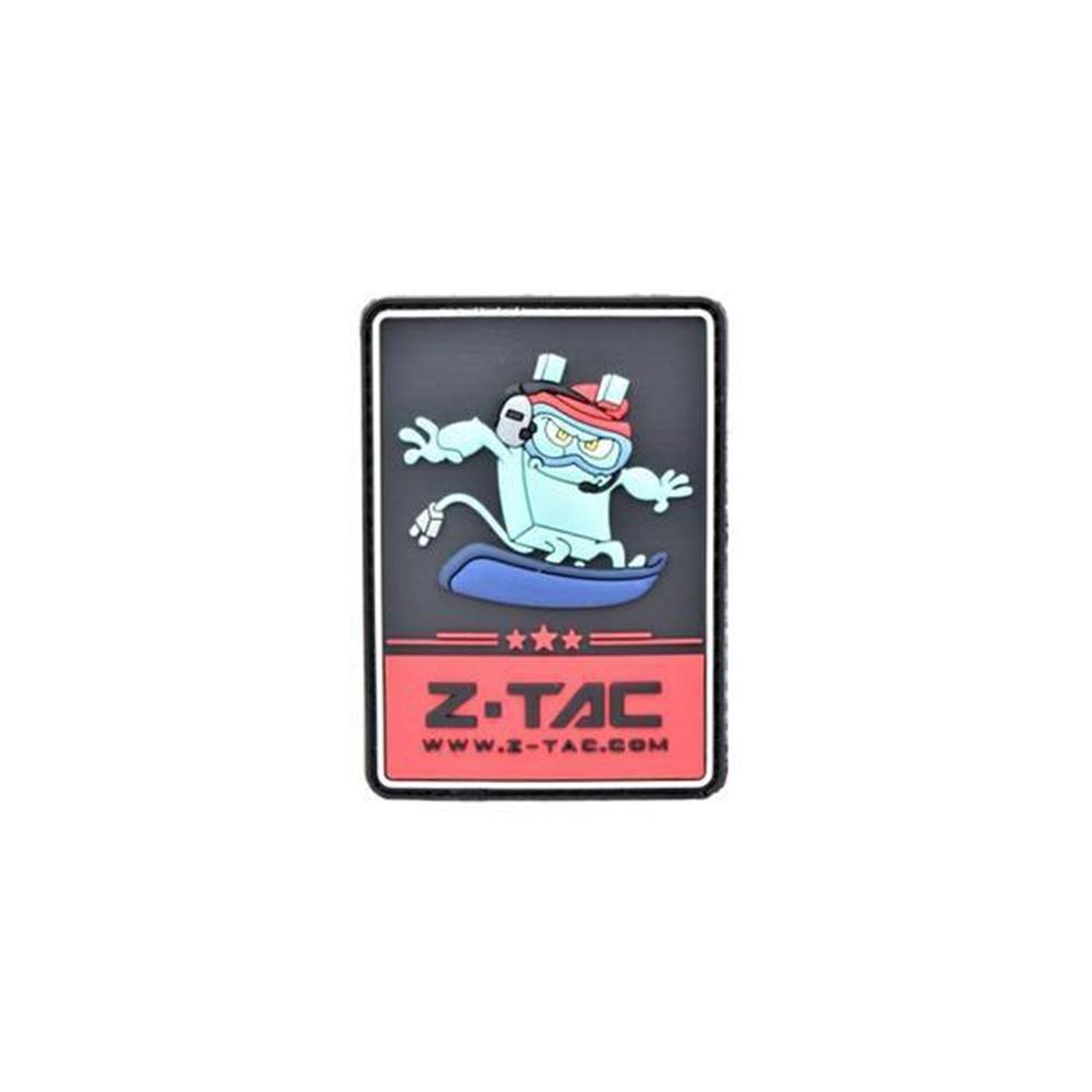 Patch in PVC 5,7 cm x 7,9 cm surfista surf softair Z-Tac Patch