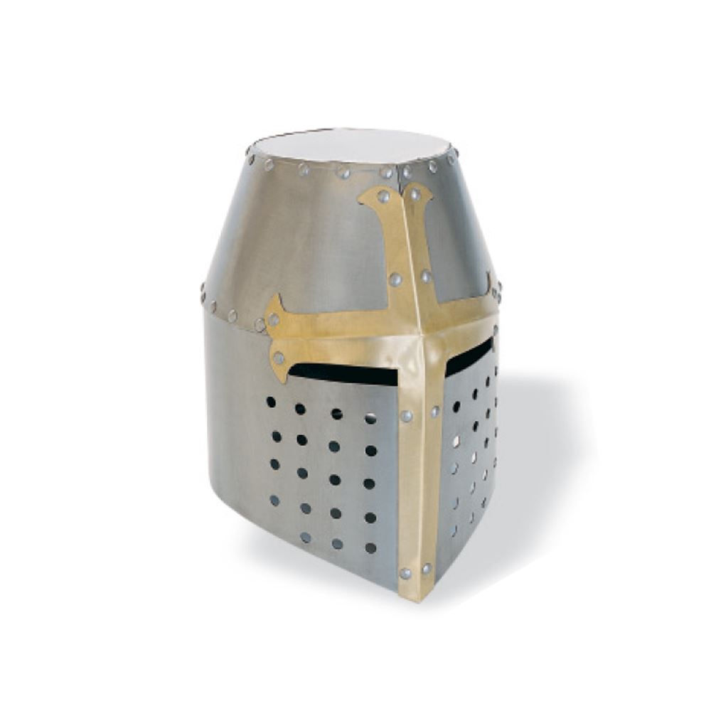 Elmo Vichingo Dorato Con Corna - Taglia Unica Per Adulti, Perfetto Per Feste E Costumi - Foto 2