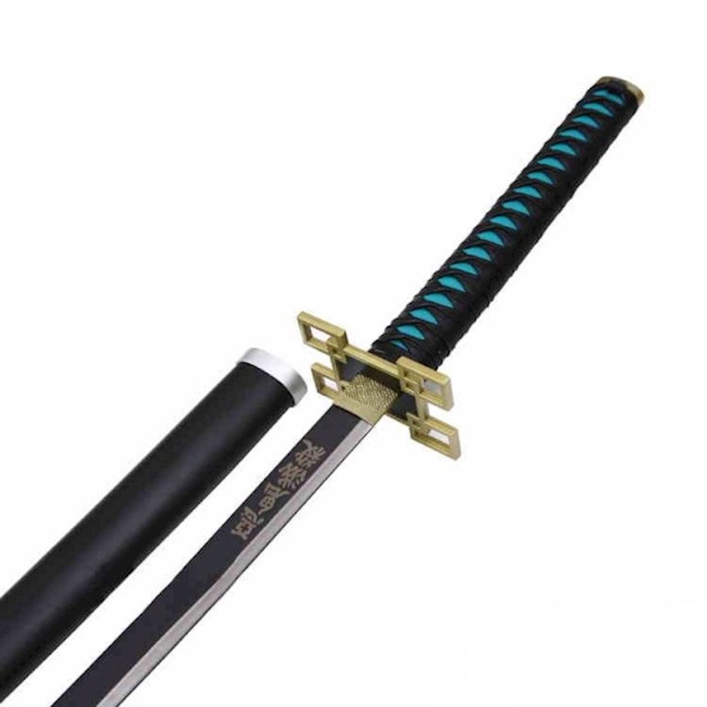 Katana d'acciaio dell'uccisore di demoni di Muichiro Tokito