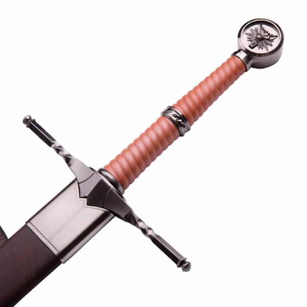 Spada Ornamentale Non Affilata Di Geralt Di Rivia, Replica Fantasy Da Collezione, Decorazione Da Parete