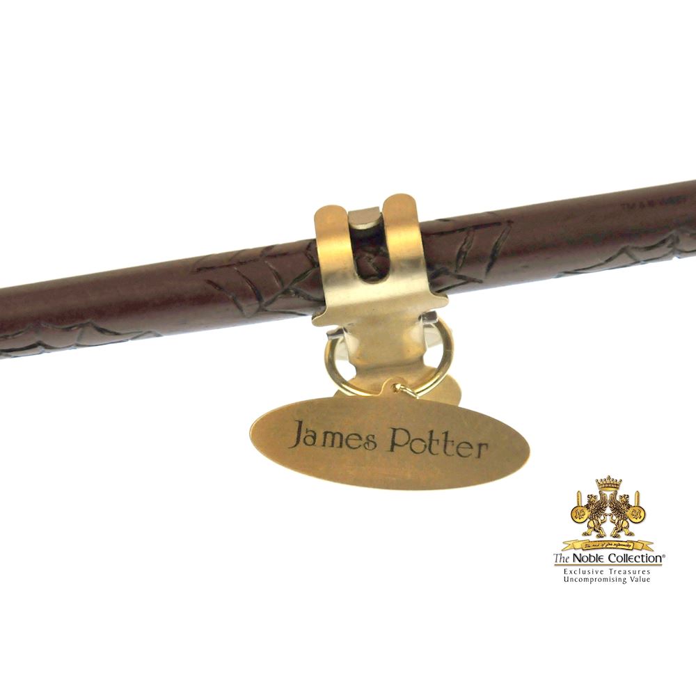 Harry Potter Porta Bacchetta Con Stemma Serpeverde Noble Collection
