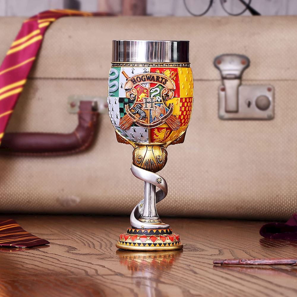 Calice licenza ufficiale Harry Potter 19,5 cm Hogwarts Golden Snitch by  Nemesis Now