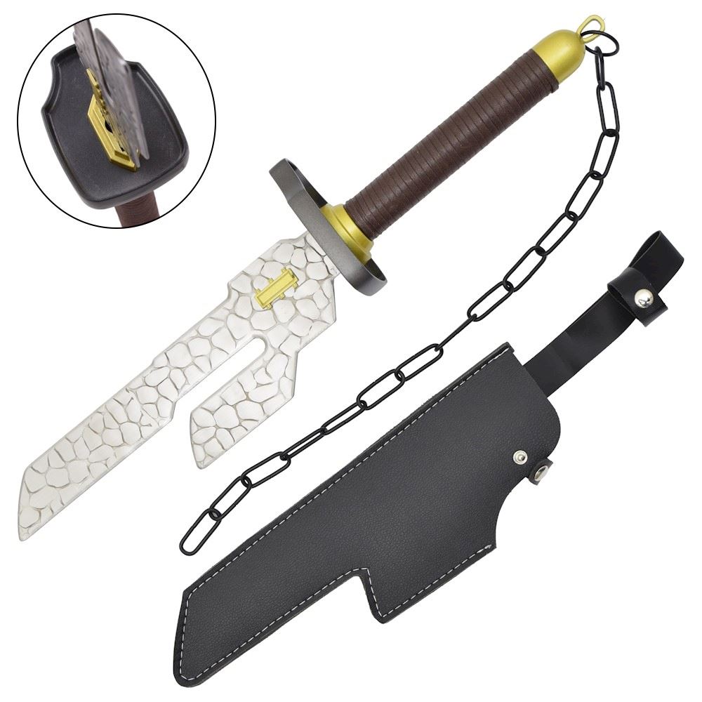 QAHEART Anime JJK Figures Inverted Spear of Heaven/Shakukon to/ AMA no sakahoko/Split Soul Katana Fushiguro Toji Cosplay Prop Figure