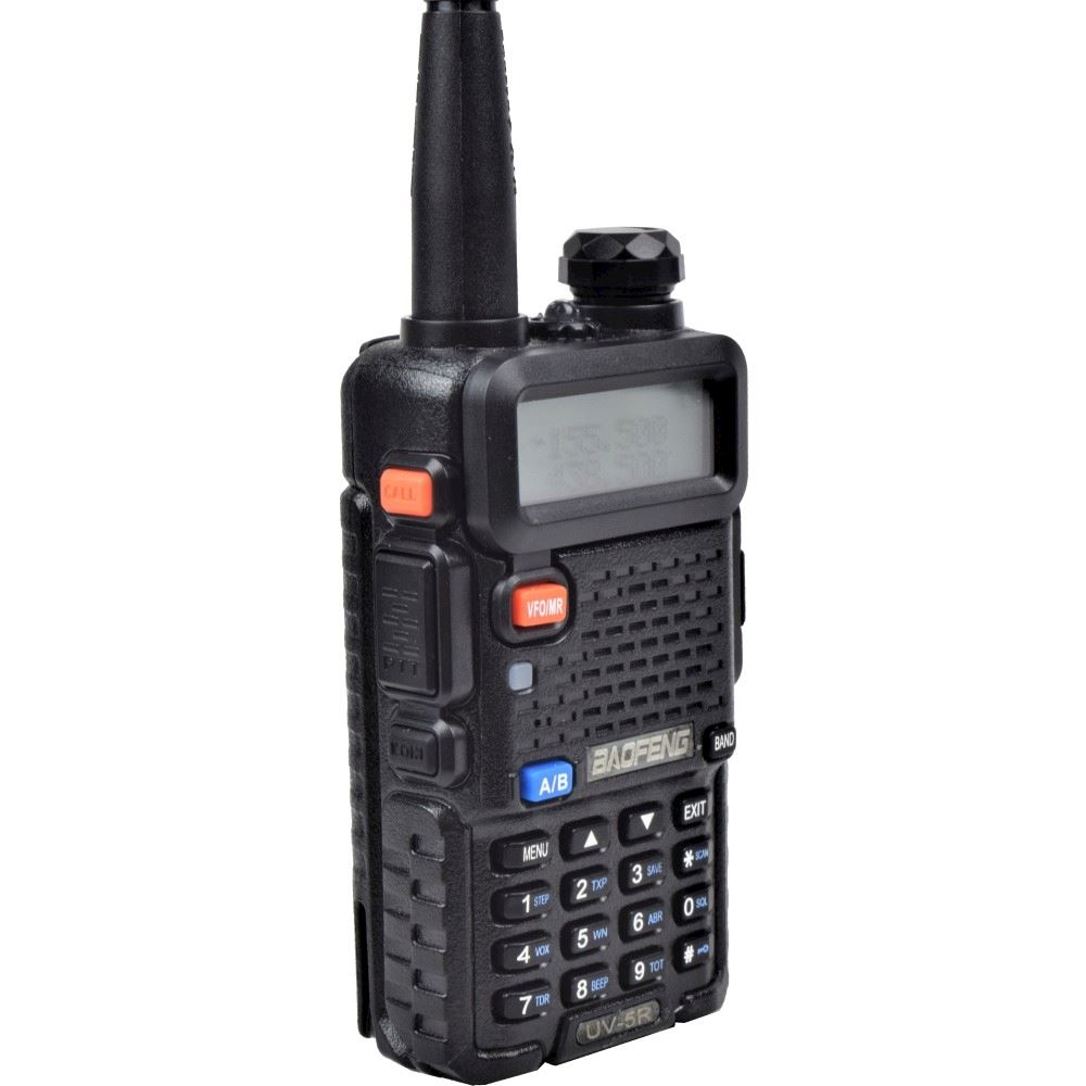 Walkie Talkie 5R Dual Band - Ricaricabile, 128 Canali, VOX, Nero - Foto 7