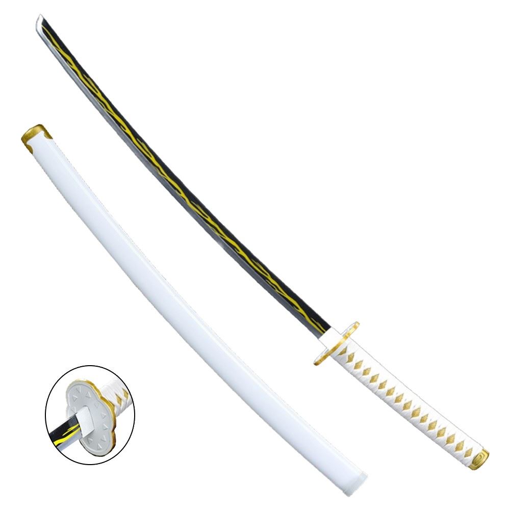 BANDAI Nichirin Sword Spada Di Zenitsu Agatsuma Demon Slayer Proplica 88 Cm Replica 440832