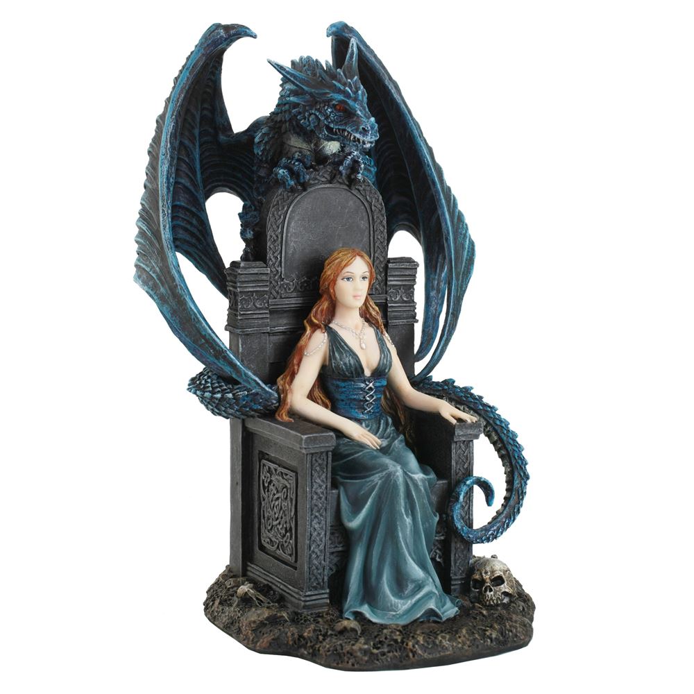 Coppia Draghi Portacandele Gotici - Statue Decorazione Casa Stile Medievale - Foto 13