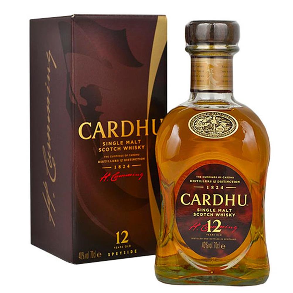 Cardhu 12 Years Old Whisky - Babo Wine - Vendita di vini, distillati, birre  e molto altro