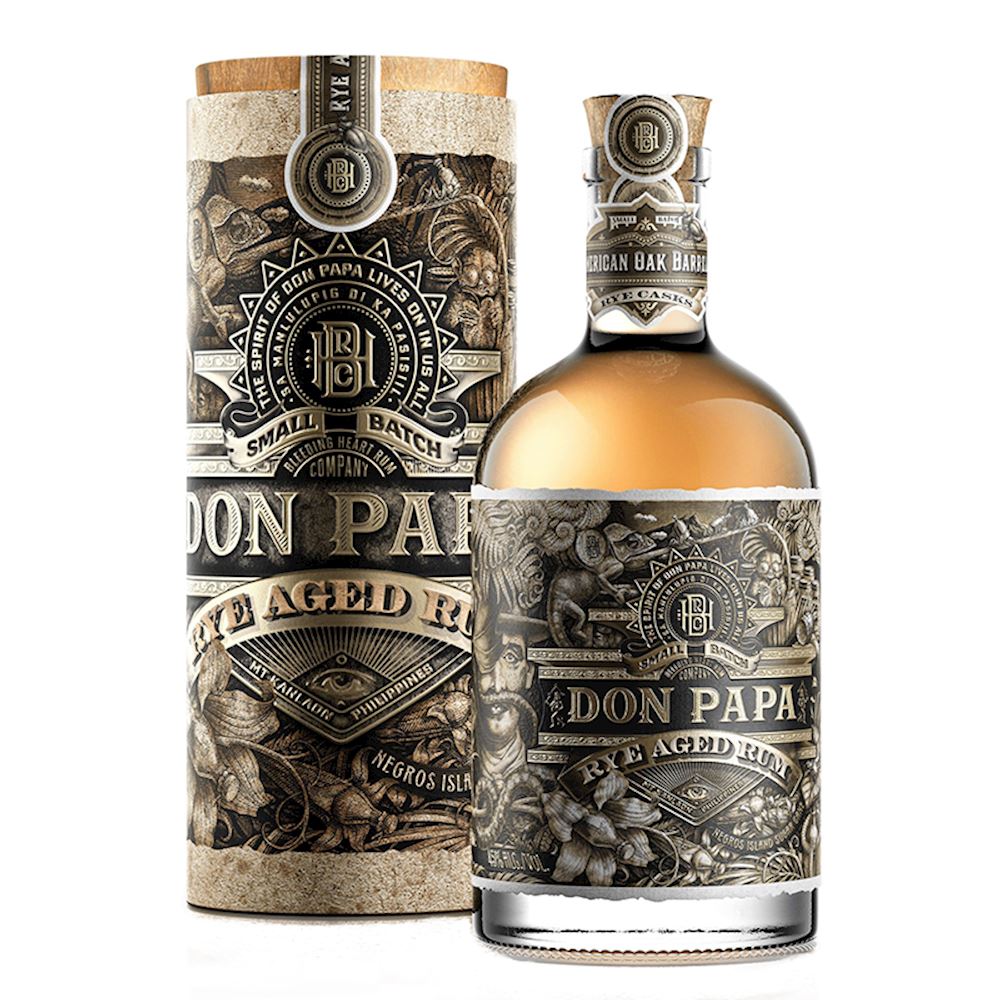 Don Papa Rye Aged Rum Rum - Babo Wine - Vendita di vini, distillati, birre  e molto altro