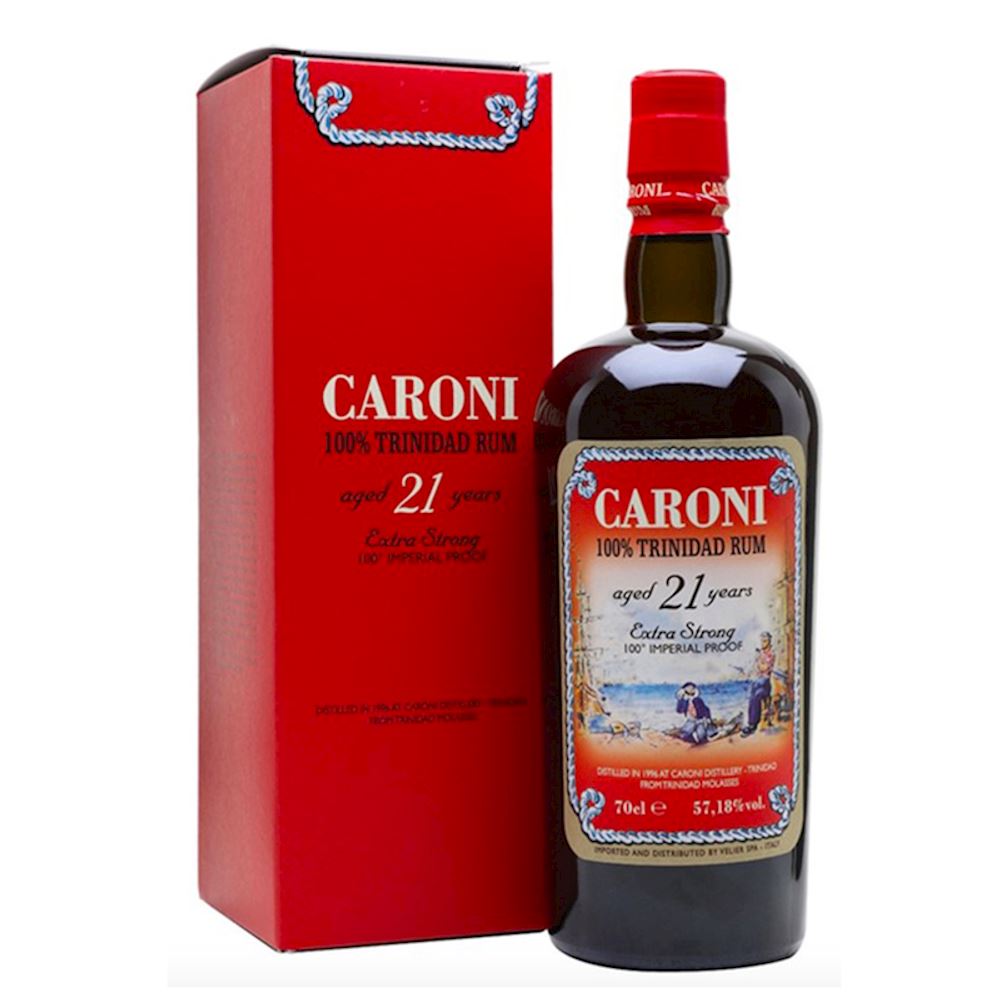 Caroni 21 Anni Rum - Babo Wine - Vendita di vini, distillati, birre e molto  altro