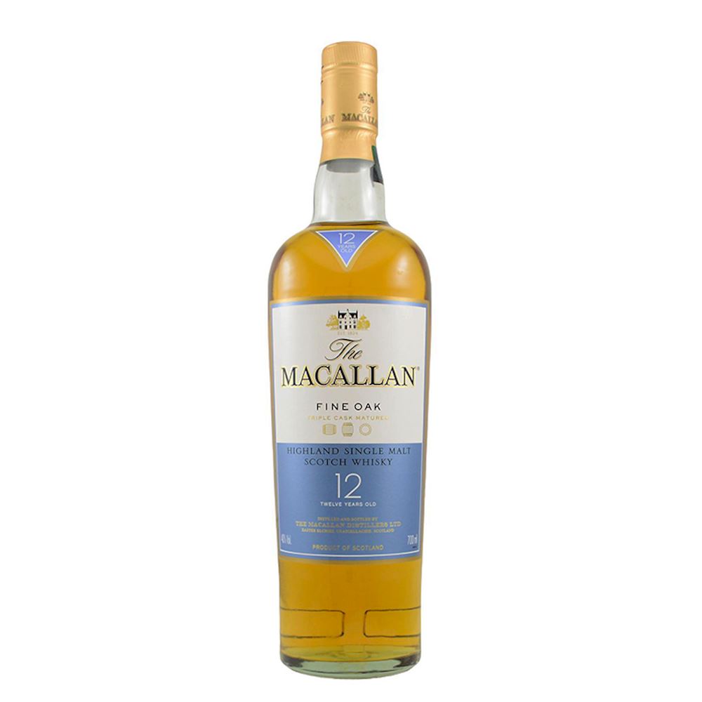 The Macallan 12 Years Old FINE OAK Whisky - Babo Wine - Vendita di