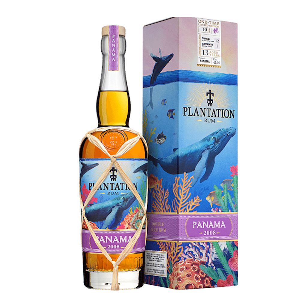 Plantation Panama 2008 Limited Edition Rum - Babo Wine - Vendita di vini,  distillati, birre e molto altro