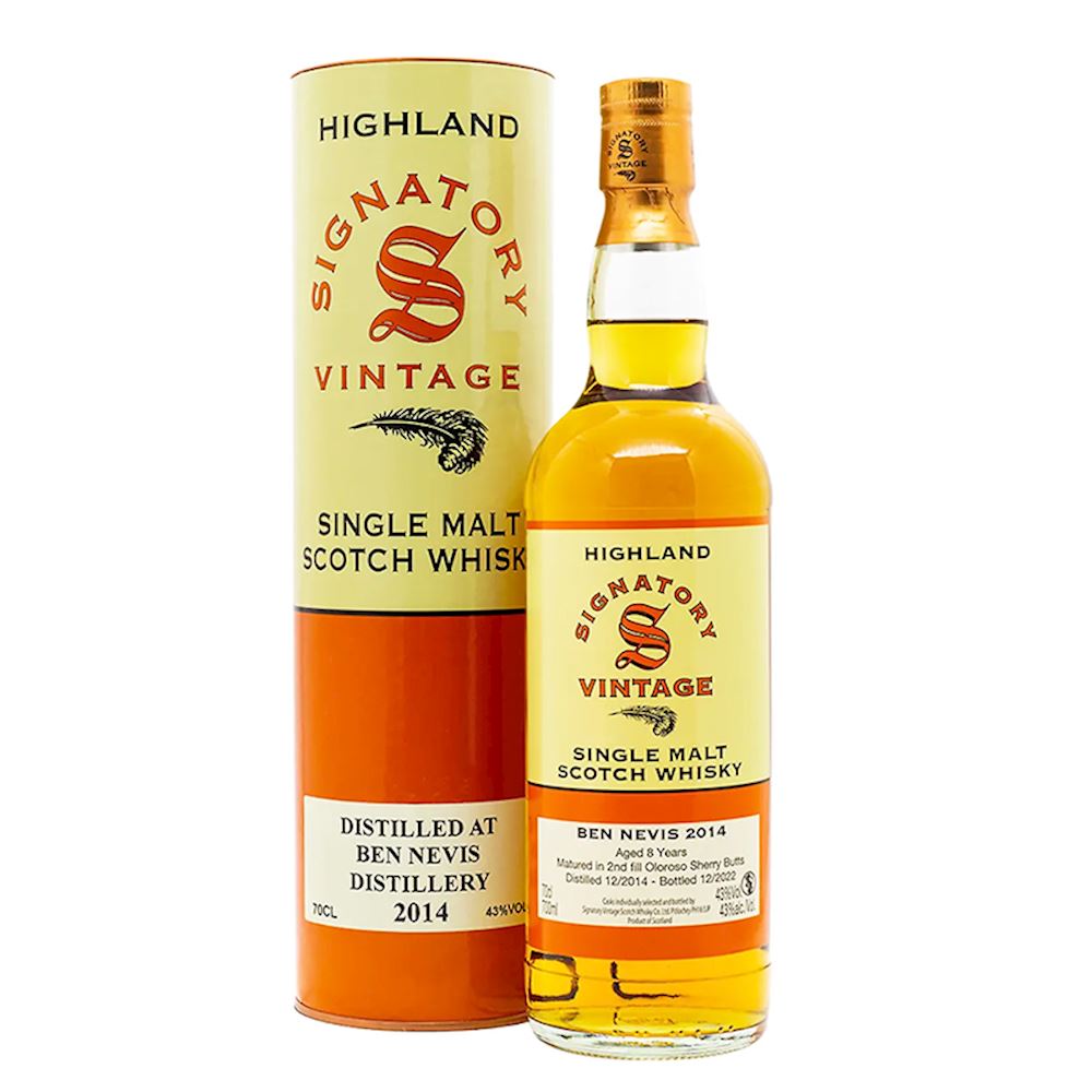 SIGNATORY VINTAGE BEN NEVIS 8 YO