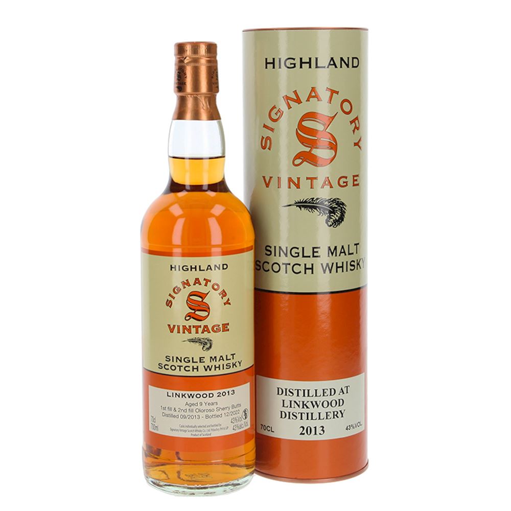 Signatory Vintage Linkwood 9 Anni 2013 Whisky - Babo Wine