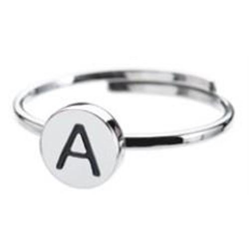 anello-acciaio-lettera-a