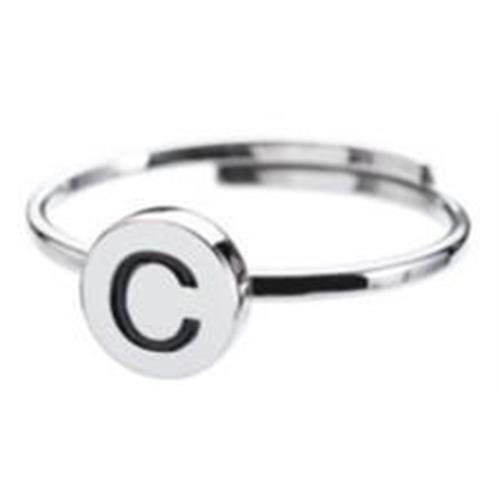 anello-acciaio-lettera-c