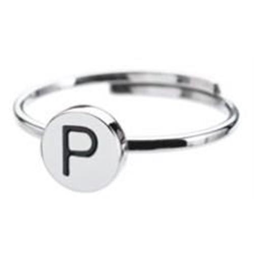 anello-acciaio-lettera-p