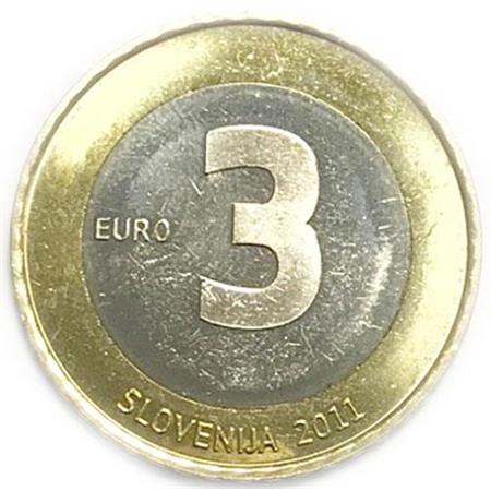 3 euro Slovenia 2011 Indipendenza Coincard Slovenia - Euro commemorativi,  monete e francobolli rari - EuroAnticaPorta