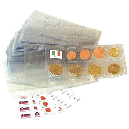 50 Euro Blister 8 pezzi con custodia per collezionare e conservare monete  Cursori Seriette - Euro commemorativi, monete e francobolli rari -  EuroAnticaPorta