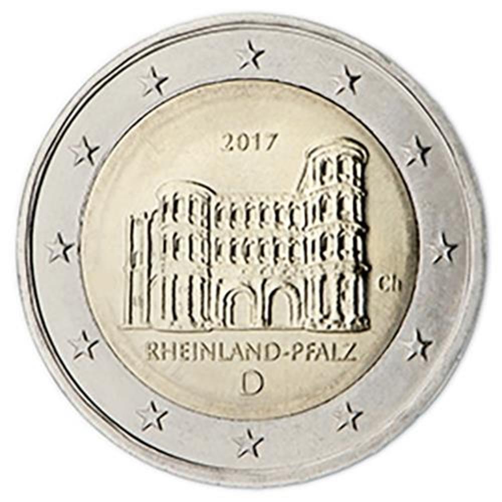 2 EURO COMMEMORATIVA GERMANIA 2018 CASTELLO DI CHARLOTTENBURG ZECCA G FDC 