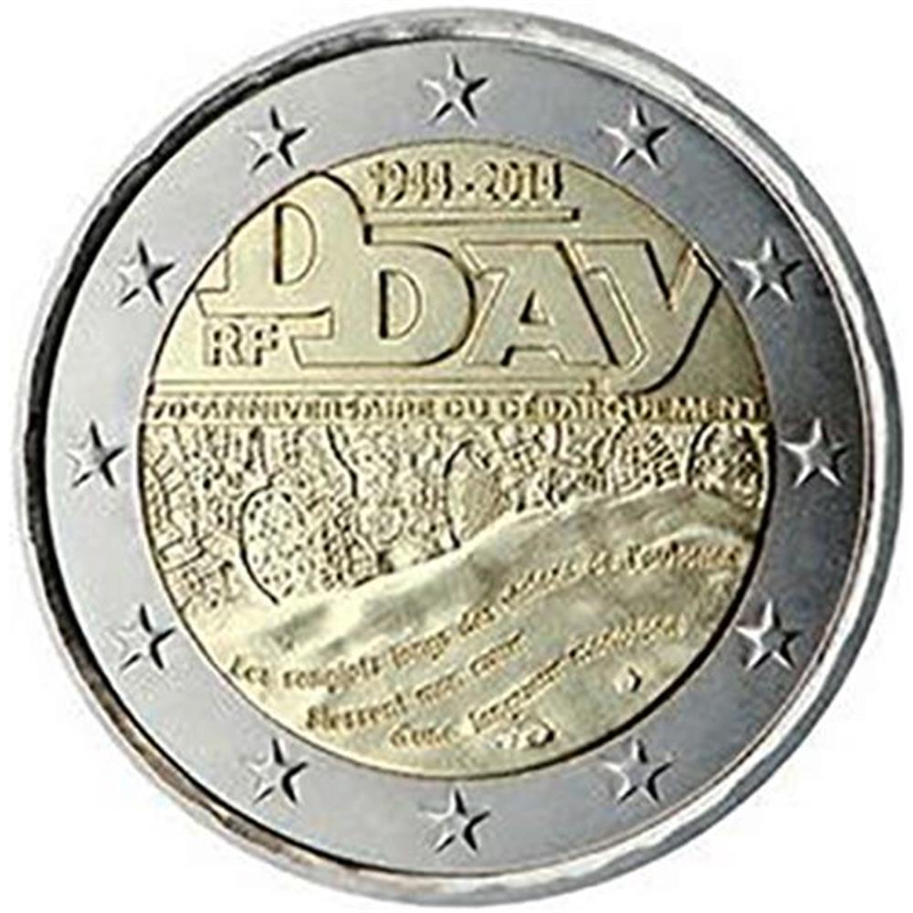Moneta Commemorativa D-Day 1944 Placcata Oro 24K | Rara Edizione Seconda Guerra Mondiale